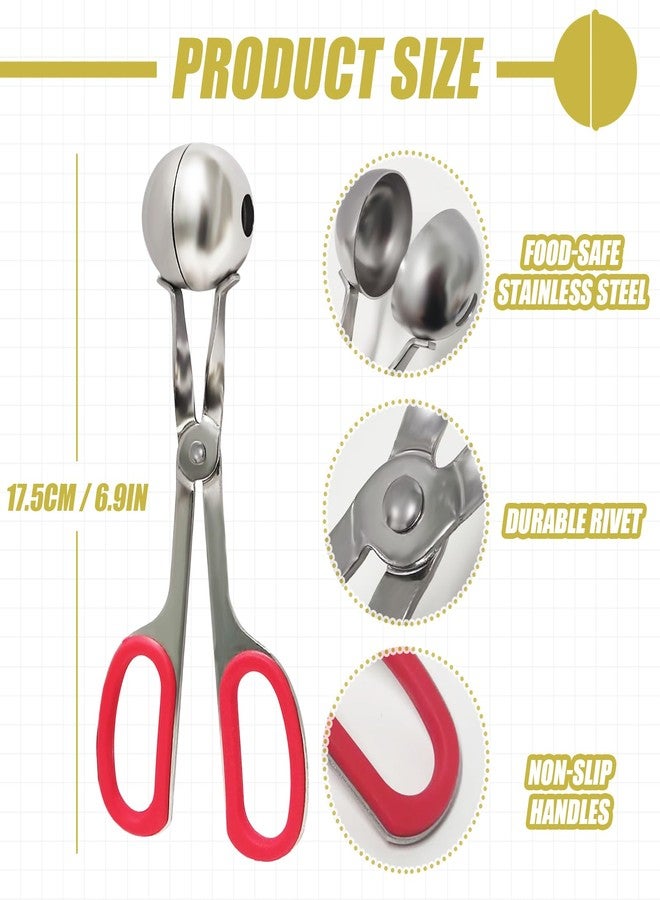 AHKUNMT Cake Pop Sticks and Wrappers,Cake Pop Maker Set Include 100 Cake Pop Bags,Lollipop Sticks and Gold Metallic Twist Ties Meat Baller with One Handles Cake Pops Making Tools for Candies and Chocolates - Image 3